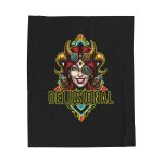 DELUSIONAL Lady Devil - Velveteen Plush Blanket